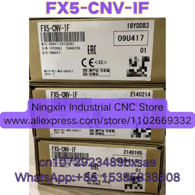 

Новейший модуль расширения ПЛК FX5-CNV-IF (FX5 CNV IF), абсолютно новый и оригинальный