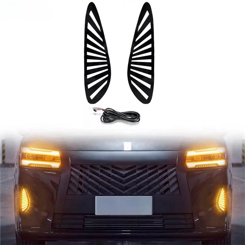 For Wuling Darion EV 2025 2026 LED Daytime Running Light Front Bumper Dymanic Turn Siganl Signal Accessory