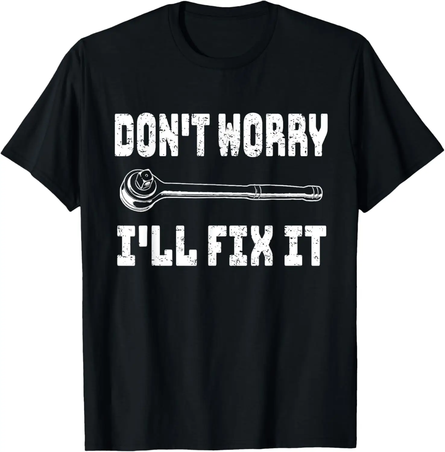 

Мужская футболка Don't Worry I'll Fix It с рисунком для папы, дня отца