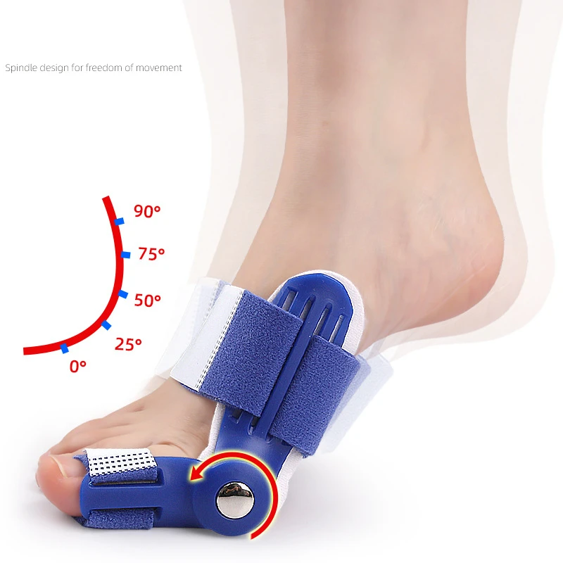 1Piece Foot Care Tools Big Bone Toe Straightener Splitter Bunion Splint Corrector Foot Pain Relief Hallux Valgus Protector