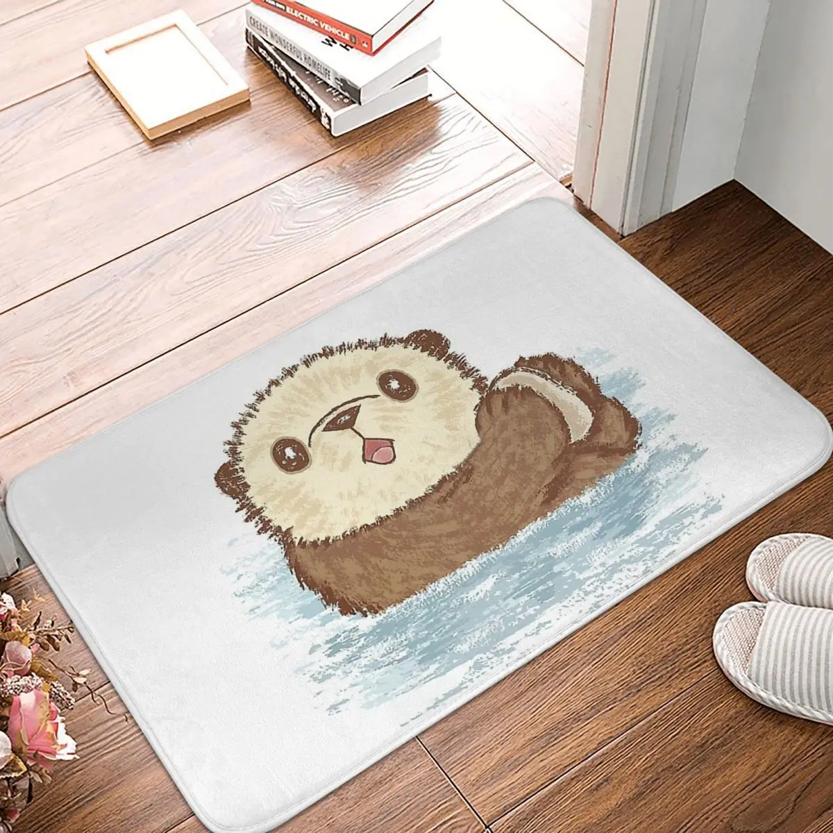 Animal Bath Mat Sea Otter Doormat Living Room Carpet Balcony Rug Home Decoration