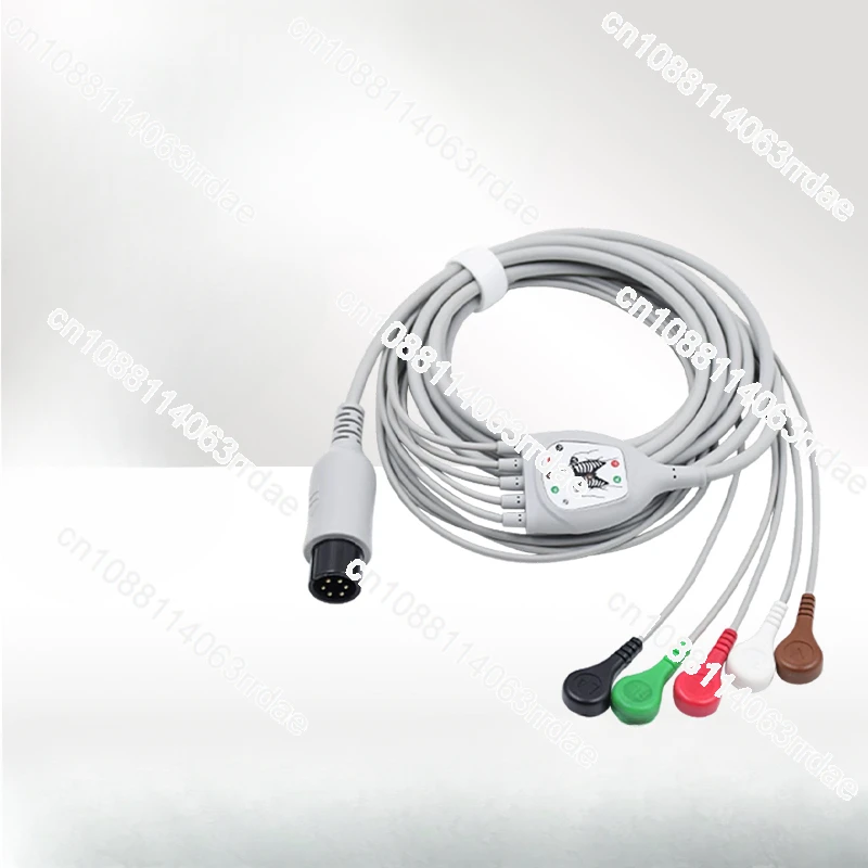 Monitor zubehör EKG-Anschluss Drahts chnalle Typ Clip-Typ universell anwendbar für jede Marke 6-polige Fünf-Führungs-Drei-Führung