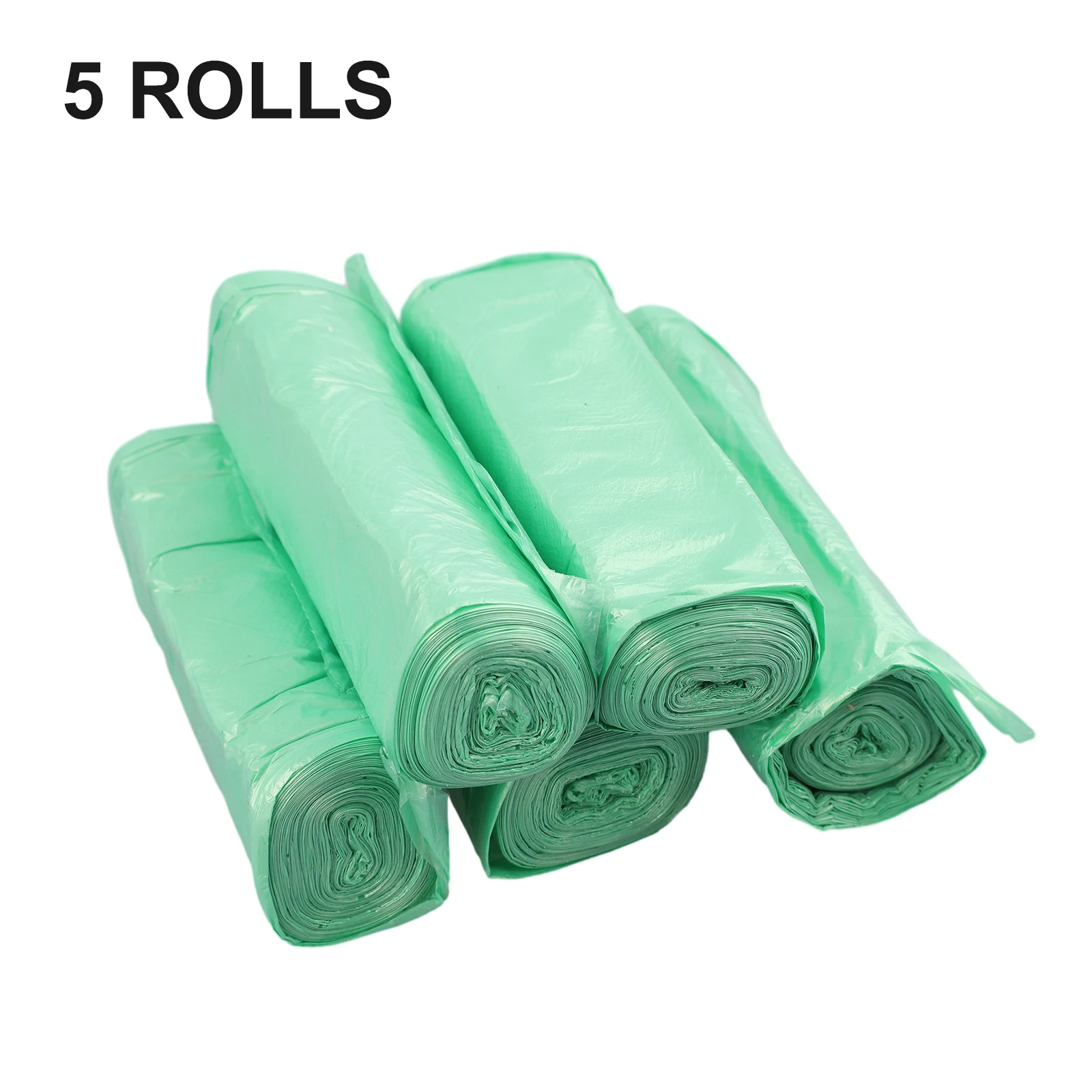 Portable Camping Bag, 5 Rolls Biodegradable Composting Bags, Hygienic and Eco Friendly, Suitable for Camping and Bushcrafting