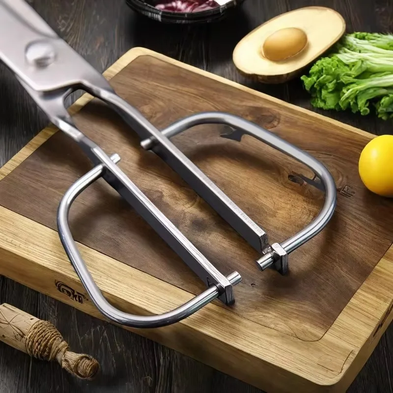 High-quality Sharp Kitchen Scissors, Kitchen Stainless Steel Detachable Food Scissors, Barbecue Scissors, Multi-purpose Scissors