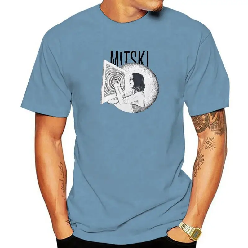 Mitski Be The Cowboy Singer Poster Music Album Print T-shirts Men Women Trending T Shirt Tops Unisex Oversized Loose Tshirt Tops