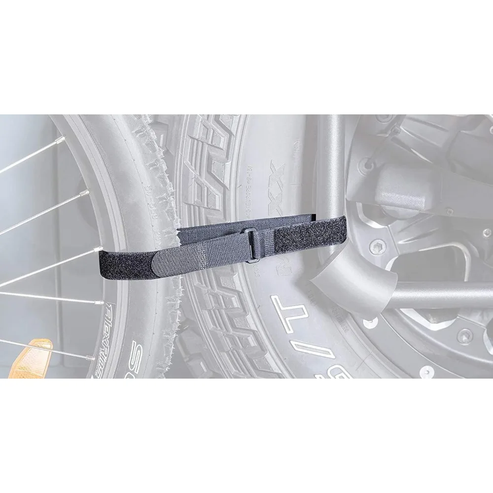 Rhino-Rack Spare Tire Bike Rack, 2 Bike Carrier, Holds Many Types of Bikes, Black (RBC025)