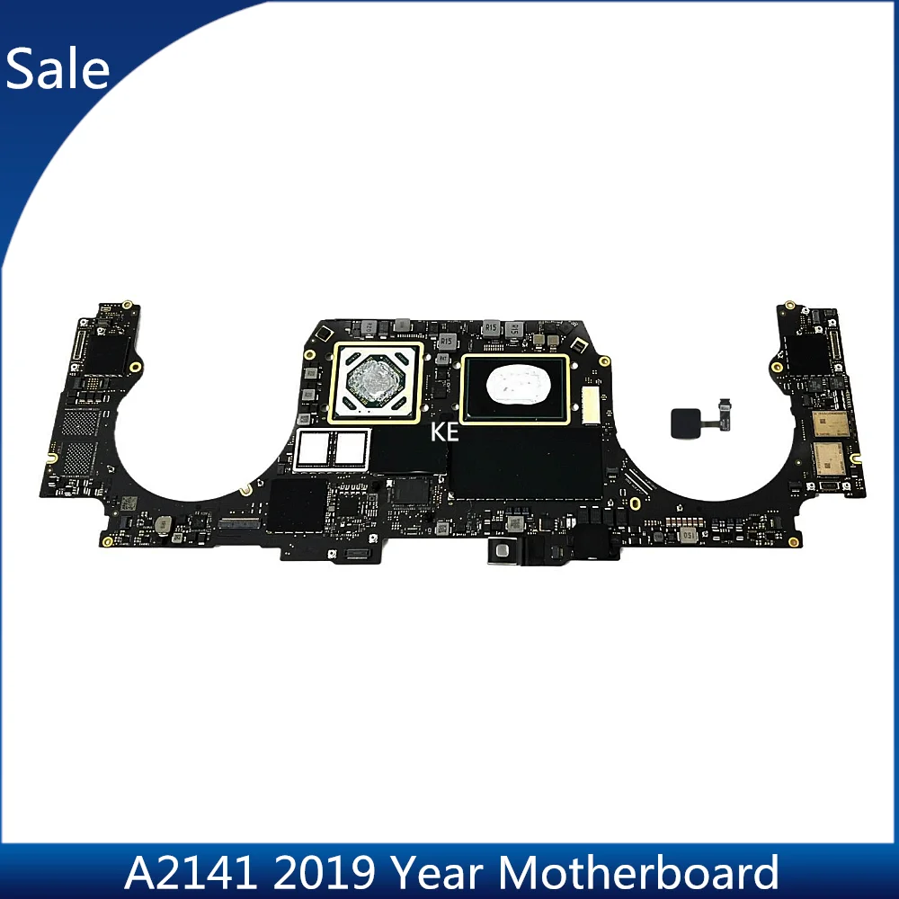 

Promotion A2141 2019 Laptop Motherboard With Touch ID i7 512G i9 1TB For MacBook Pro Retina 16" CPU Logic Board 820-01700-A/05