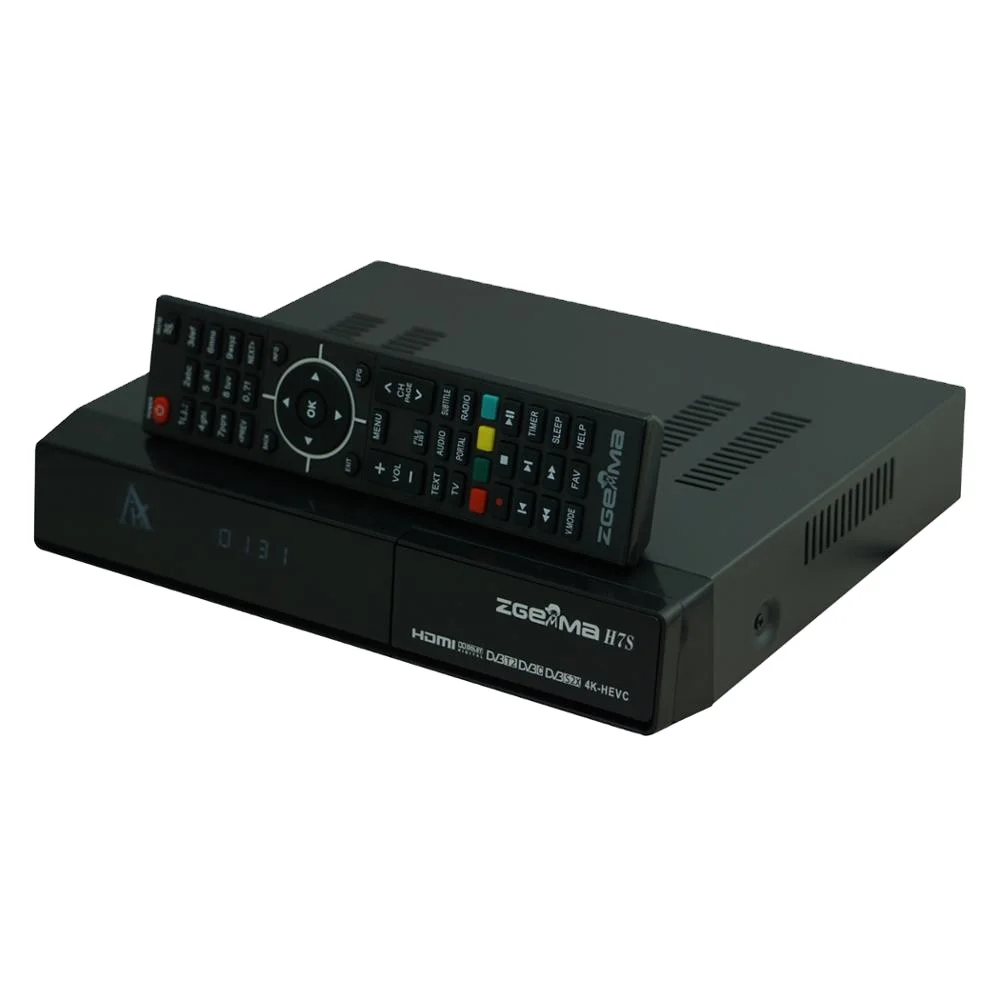 

4K Satellite Digital Tv Decoder Twin Dvb S2x + Dvb C/t2 Zgemma H7s