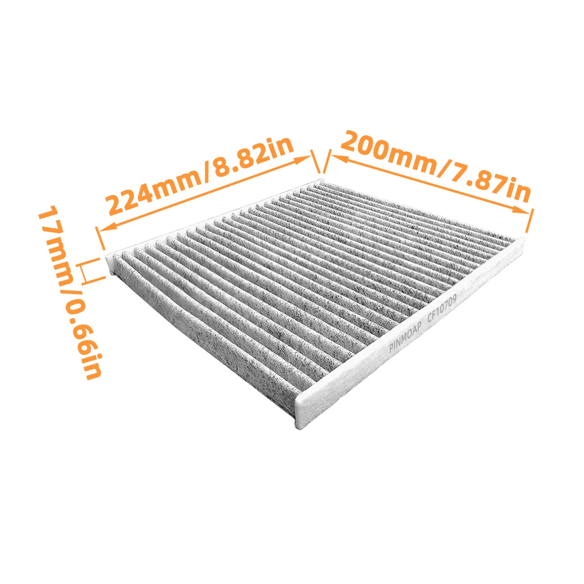 Yitong Car Cabin Air Filter Activated Carbon CF10709 Fit For Hyundai Accent Genesis Coupe Accessories, 97129-2E200, 97133-2E200