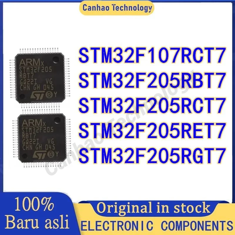 

STM32F107RCT7 STM32F205RBT7 STM32F205RCT7 STM32F205RET7 STM32F205RGT7 STM32F107 STM32F205 STM32F STM32 STM IC MCU Chip LQFP-64