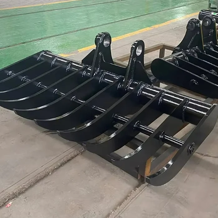 1-20 tons excavator root rod rake bucket hot-selling rake