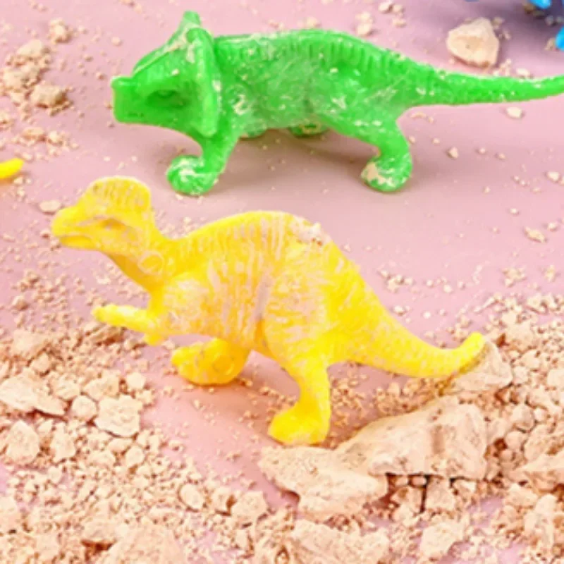 Simulação de escavação arqueológica dinossauro modelo brinquedo crianças ciência construção varas para crianças brinquedo educativo para crianças