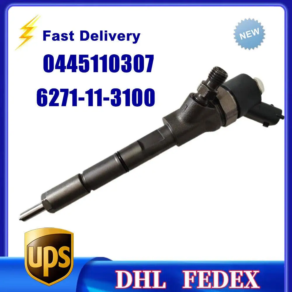 0445110307 Common Rail Injector  6271-11-3100 Compatible with Komatsu PC70-8