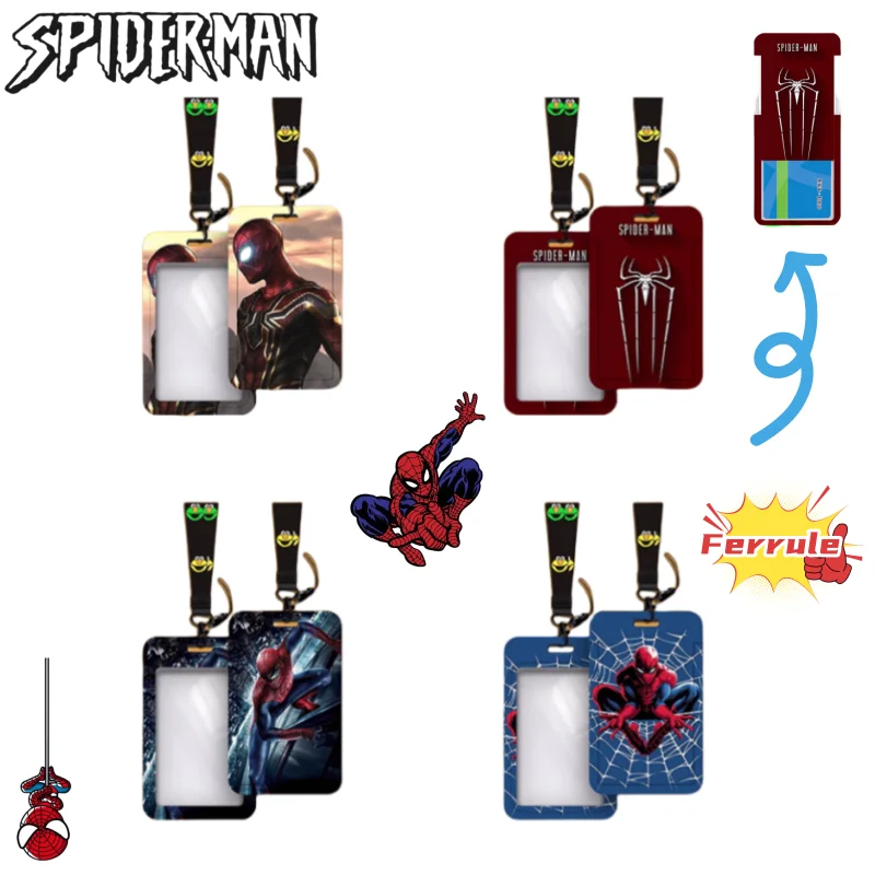 

BeastKingdom Spiderman Batman anime Cartoon Cute Card CaseStudent Campus Card Shell ID Card Work Plate Anti-Lost Protective Case