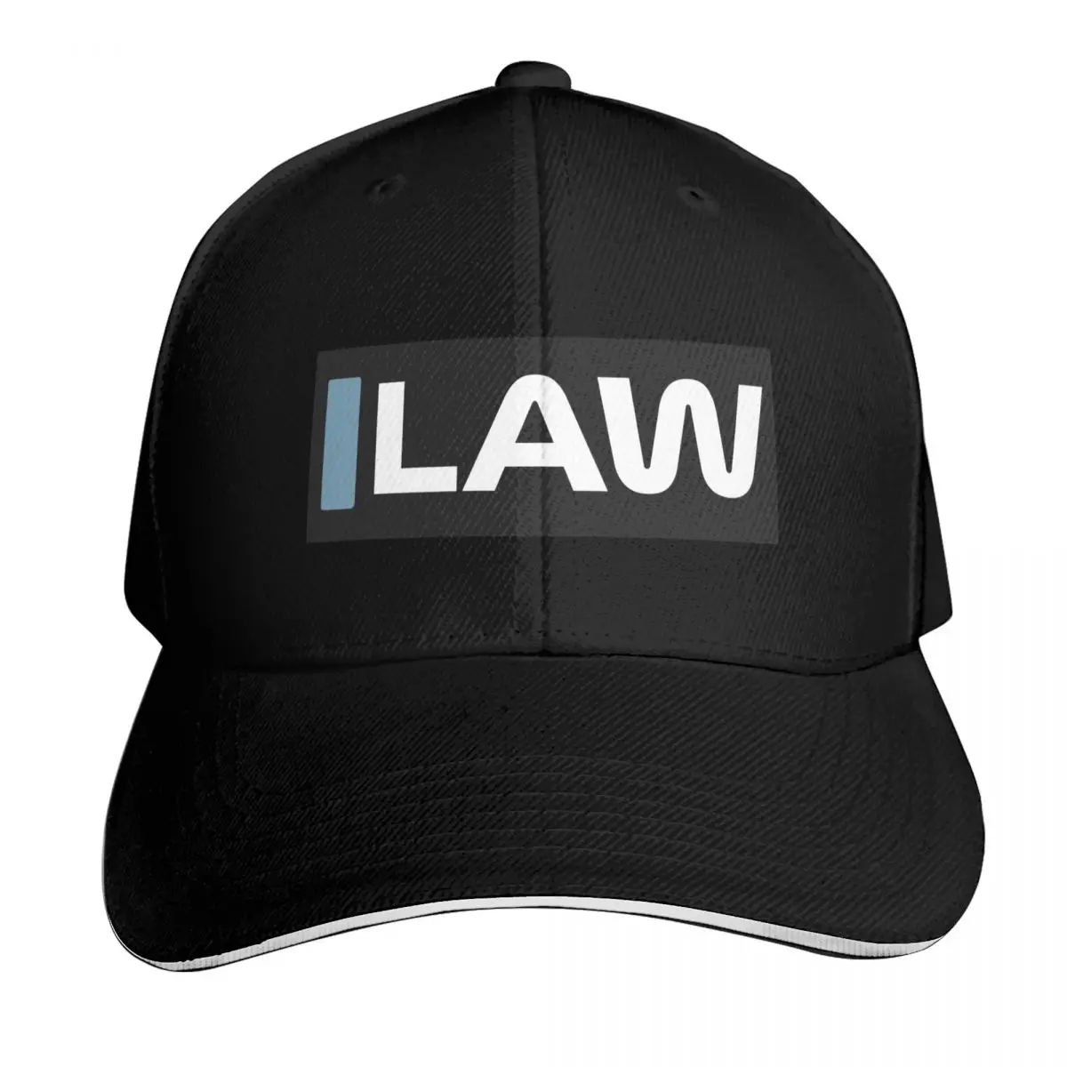 Aussie Rookie Baseball Cap Cotton Twill Breathable Contrast Two Tone Brim Snapback Flat Bill