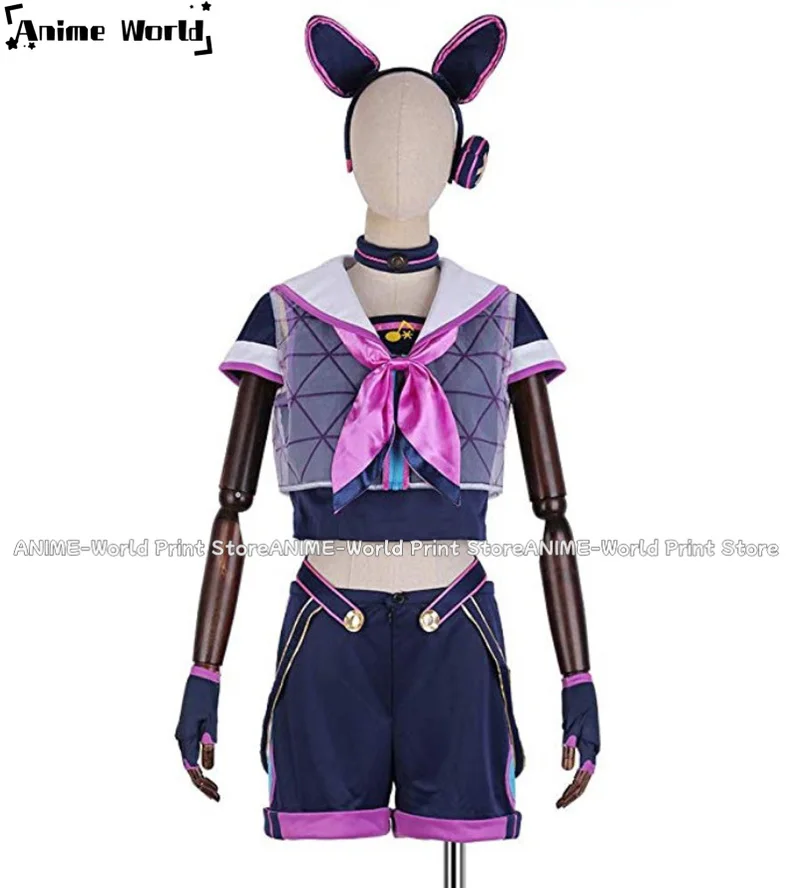 《Custom Size》Ensemble Stars Tomoya Mashiro Amusement The Live Party of Rabbit and Cats Cosplay Costume