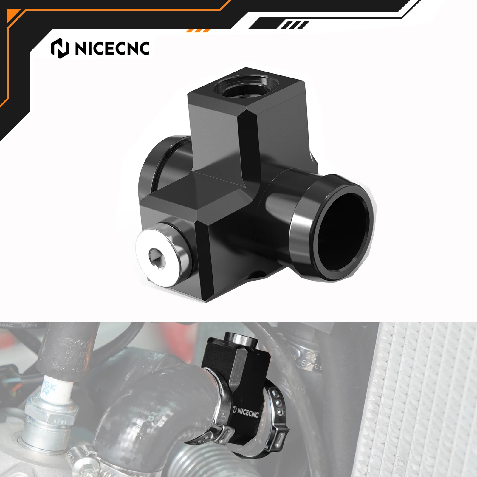 

NICECNC For 2024 KTM EXC 300 SX 250 XCW 300 SX300 For Husqvarna TE300 TE250 GASGAS EC 300 250 MC250 Temperature Sensor Connector