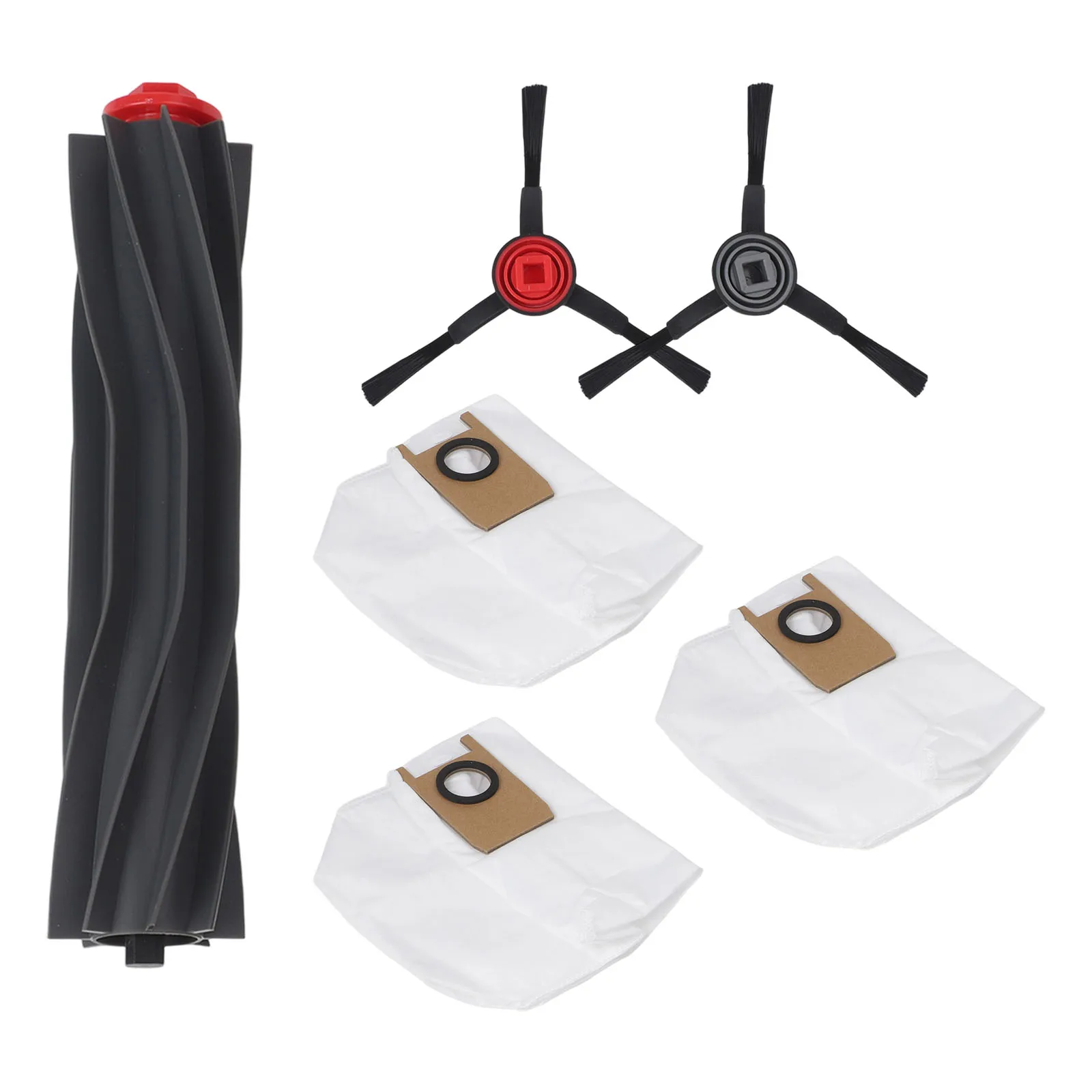 For eufy 3in1 E20 Robot Vacuum Cleaner Main Roller and Side Brush Dust Bags Kit for Effective Dirt Removal and Maintenance