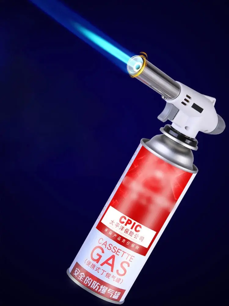 الشعلة الطبخ الإشعال التلقائي غاز البوتان لحام الموقد لحام موقد غاز لهب الغاز الشعلة لهب بندقية ضربة للشواء التخييم الطبخ #1