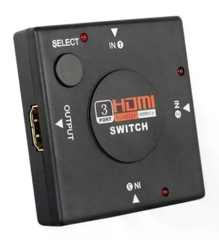 3-Port Hdmi Divider Hub Switch