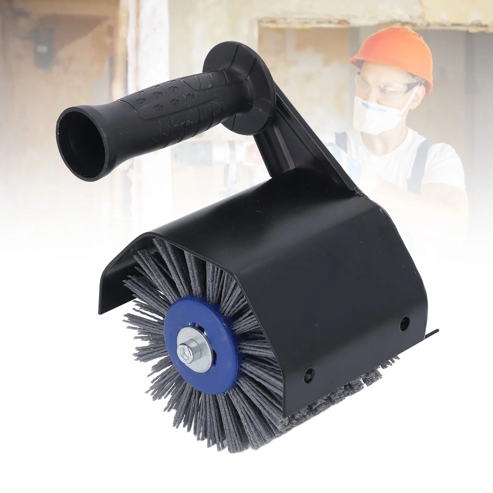 

Burnishing Polishing Machine Attachment M10 80 Grit Wire Drawing Wheel Angle Grinder Attachment for Wood Metal Grinding