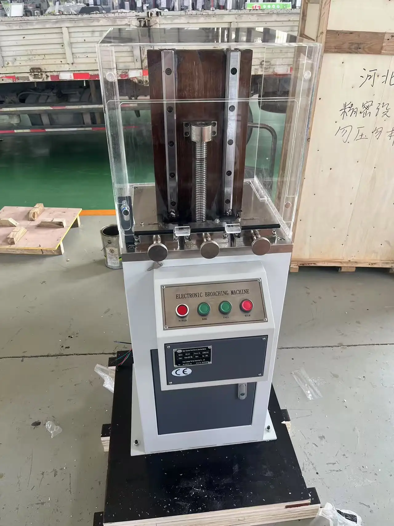 Charpy Impact test Sample Notch CSL-B Electric Broaching Machine with Three Cutters
