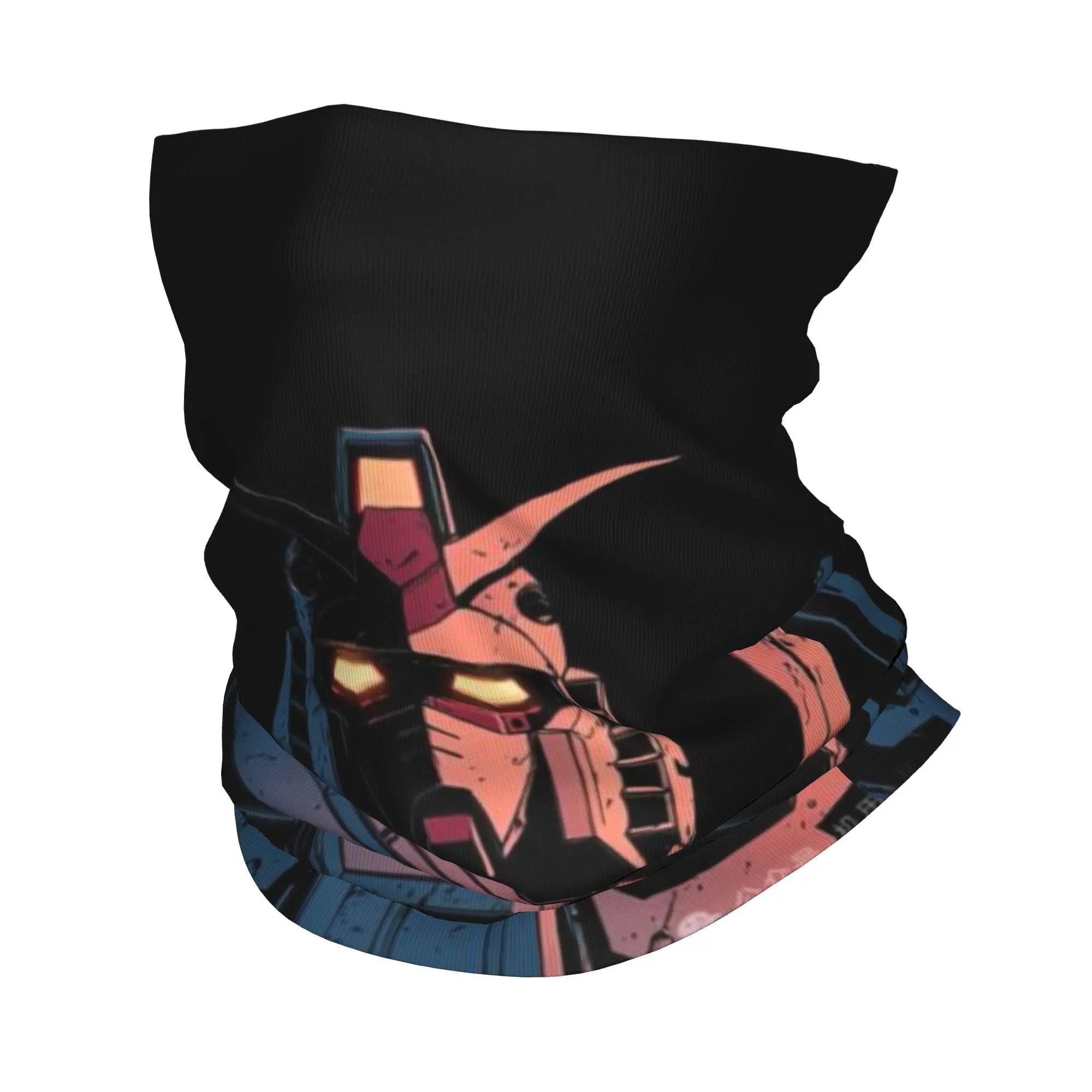 RX 78 2 (2) Bandana Gaiter Club Gundam Wrap Scarf Hiking Unisex para todas las estaciones
