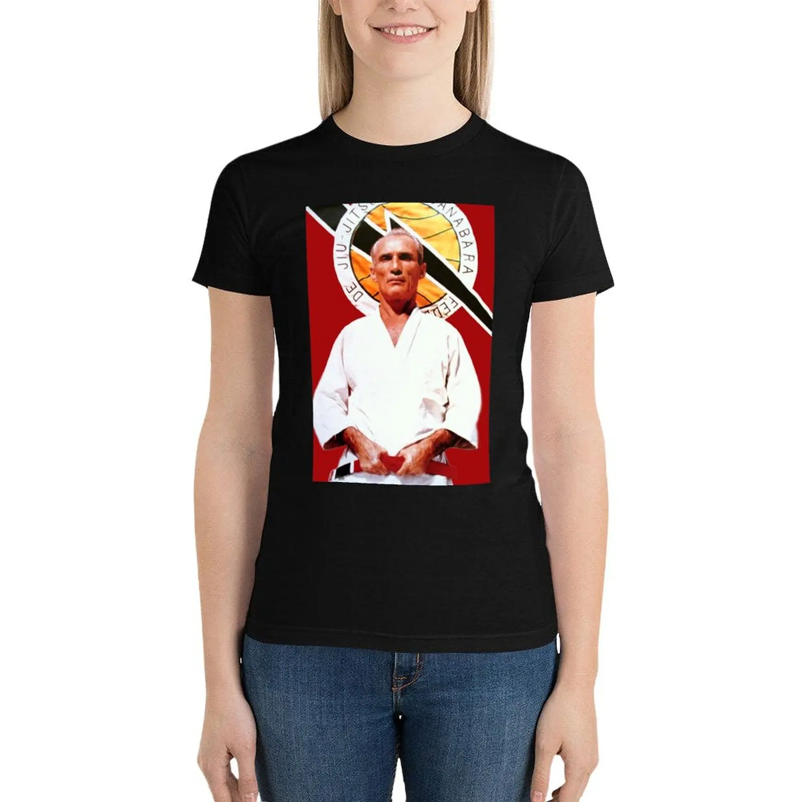 

Helio Gracie - Famed Brazilian Jiu-jitsu Grandmaster T-Shirt aesthetic clothes graphics Female clothing summer clothes for Women