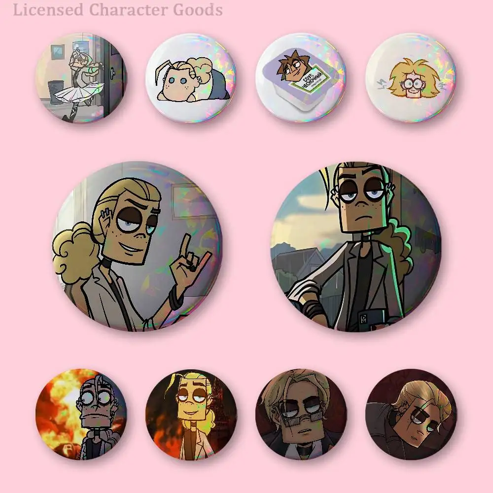 M-Metal F-Family Dee Badges 25 32 44 58 75 mm Round Customizable Wholesale Fan goods Self-made fan freebies