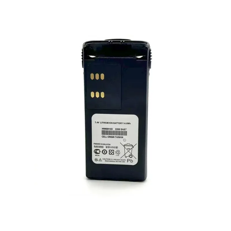 

HNN9013D 7.4V 1800mAh Li-ion Walkie Talkie Battery For HT750 HT1550 GP140 GP320 GP328 GP338 GP340 GP360 Pro5150 Radio