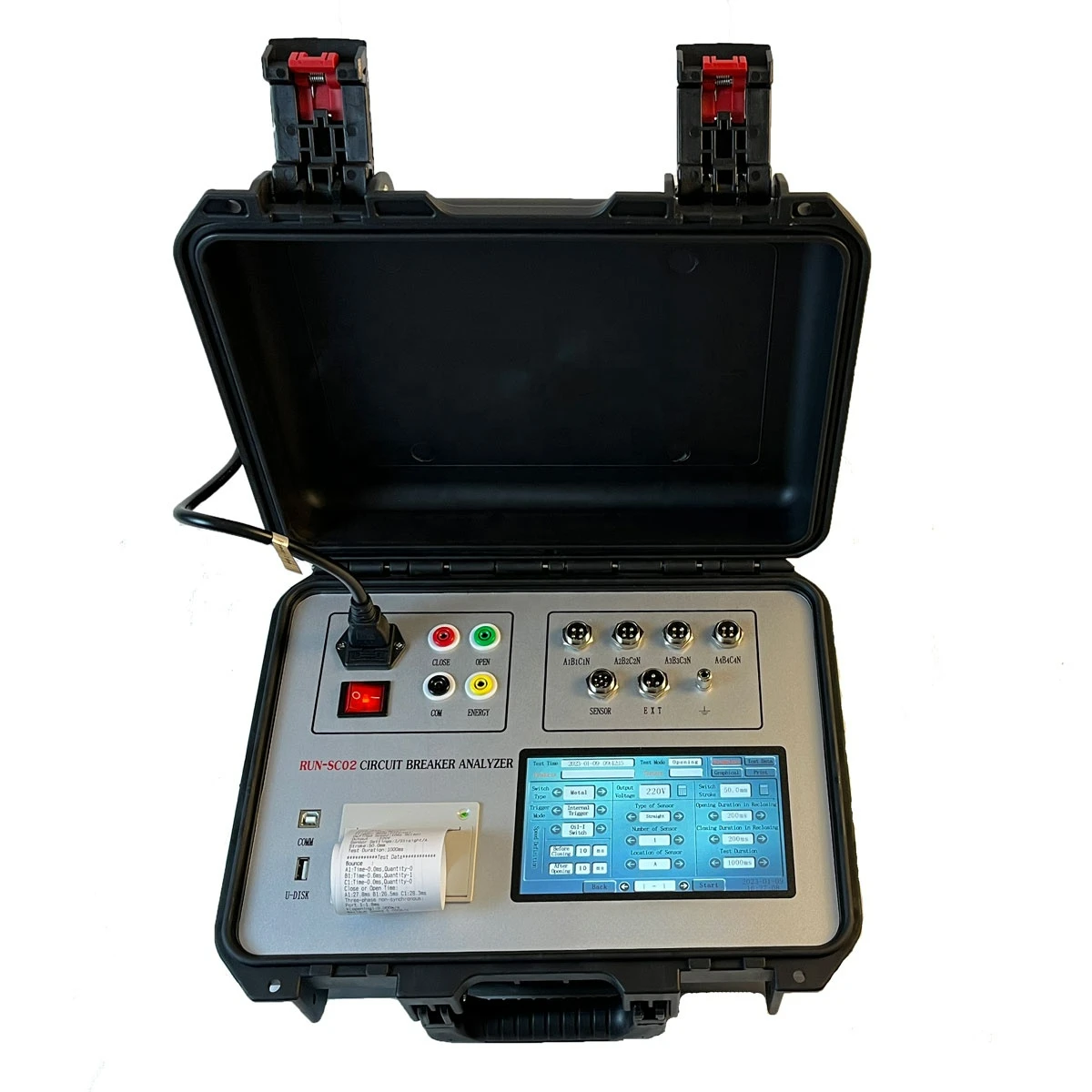 

Dynamic Characteristic High Voltage Switch Circuit Breaker Dynamic Analyzer VCB tester circuit breaker analyzer