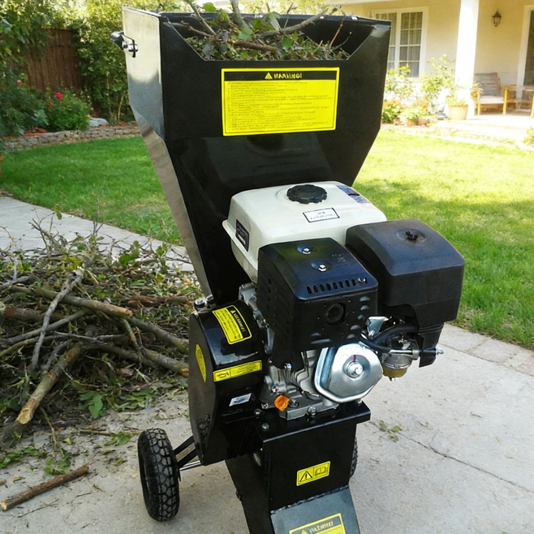 

Customized Chinese-made garden shredder, paper shredder, wood shredder, with engine and motor