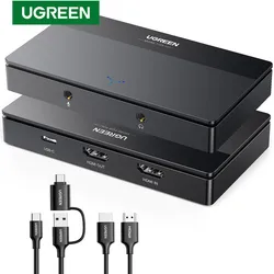 New! UGREEN Video Capture Card 4K60Hz HDMI to USB/USB-C HDMI Video Grabber Box for PC Computer Camera Live Stream Record Meeting