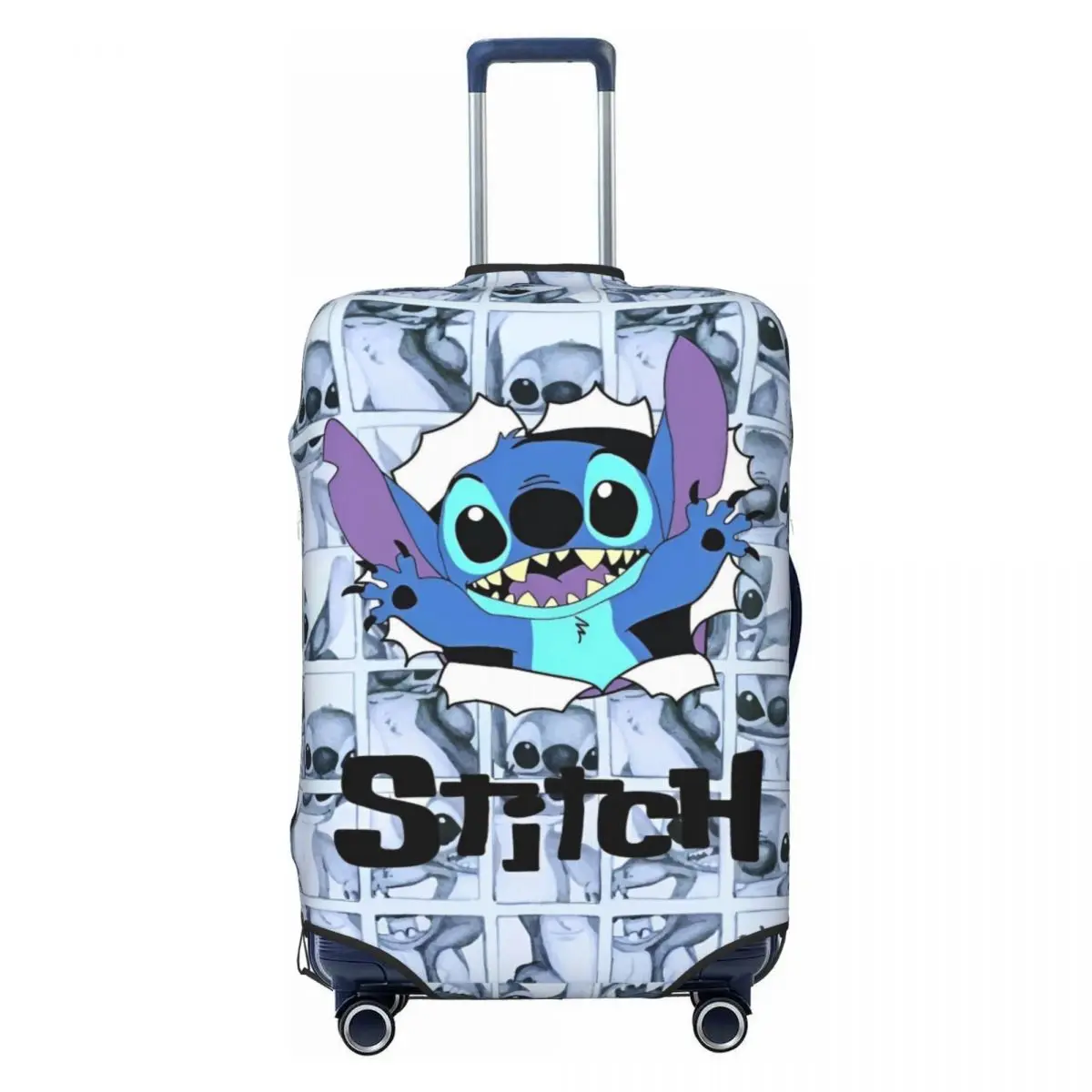 Custom Stitch Funny Suitcase Cover Cruise Trip Protection Flight Practical Luggage Supplies