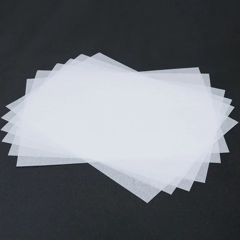 100 Stuks A4 Doorschijnend Overtrekken Kopieerpapier 210Mm × 297Mm Carbonpapier Stof Tekening Voor Diy Art Tekening Kalligrafie Schilderij