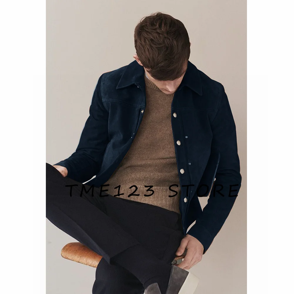 Male Coat Men's Winter Coats Man Men's Jacket Herringbone Pattern Casual Business Retro New Style Jacket Y2k Tops Jackets