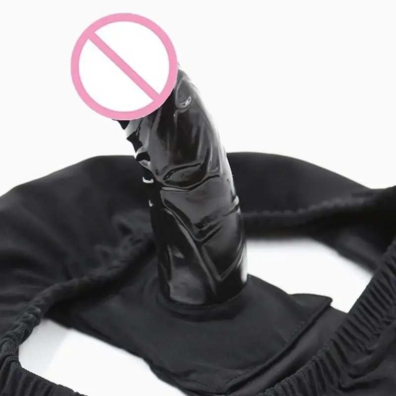【LM】Wearable Panties Bullet Plug Dildo Hidden Vagina Plug For Woman Unisex Erotic Strap-on Penis Vaginal Penetration Sex Toys view 4