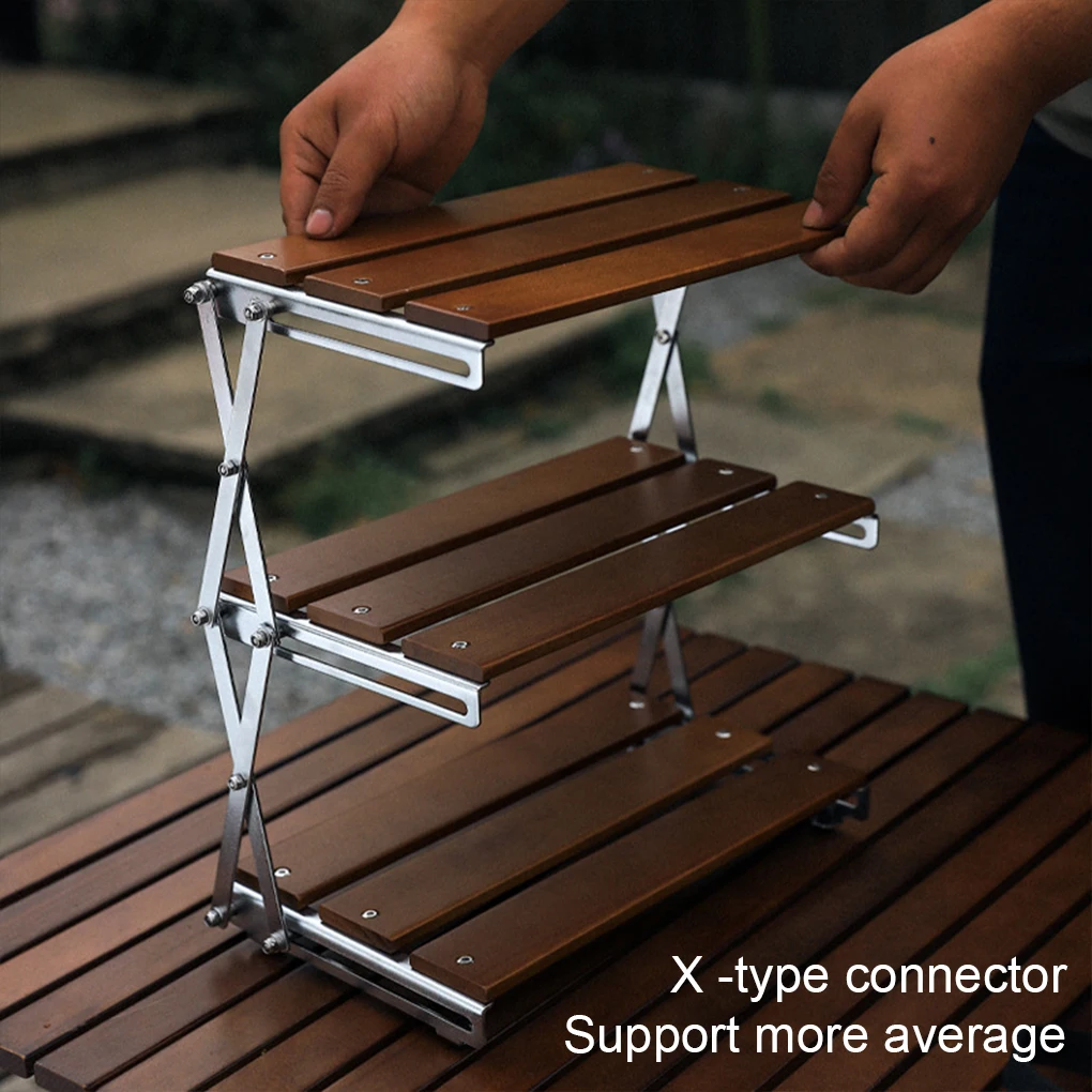 Sturdy And Durable Camping Rack - For Picnics Camping And Barbecues With Fine Workmanship