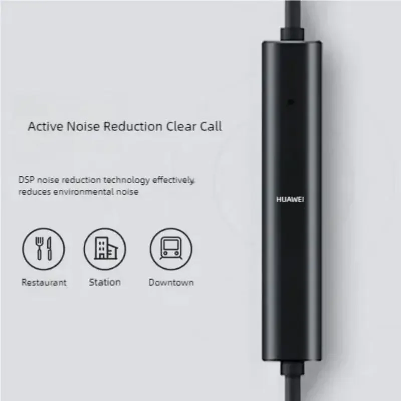 سماعات هواوي CM33 من النوع C سماعات أذن عالية الدقة مع ميكروفون سلكي لهاتف هواوي P60 40 50 Pro Nova 11 10 Mate X5 50 40Pro