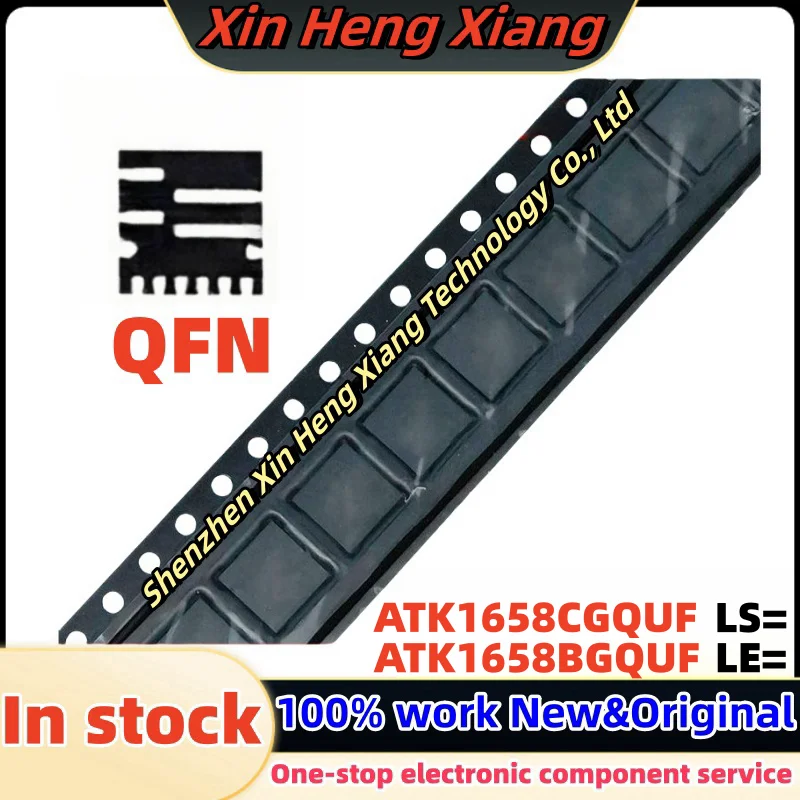 

(5pcs)ATK1658BGQUF LE= ATK1658CGQUF LS= ATK1658B ATK1658C ATK1658 QFN-12 Chipset