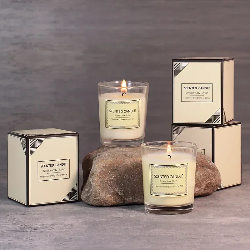 

Custom Candle Fragrance Atmosphere Companion Gift Hotel Clubhouse Smoke free Aromatherapy Candles