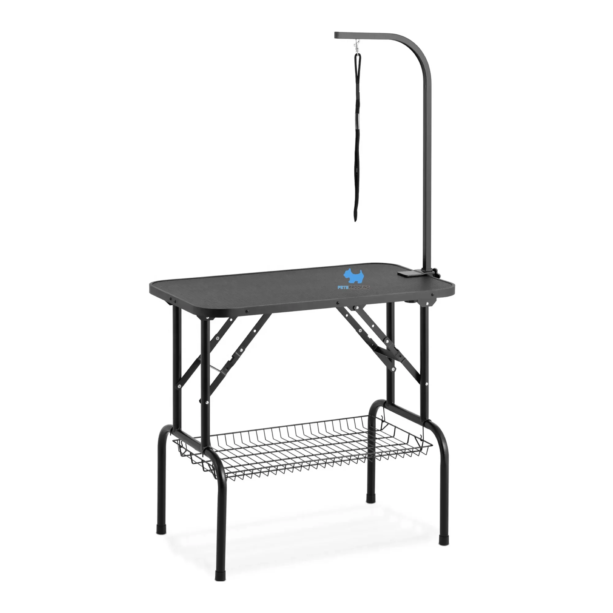 

PETSPROOFING Novelty Designed Foldable Professional Waterproof Dog Pet Grooming Trimming Table For Dogs With Adjustable Heights