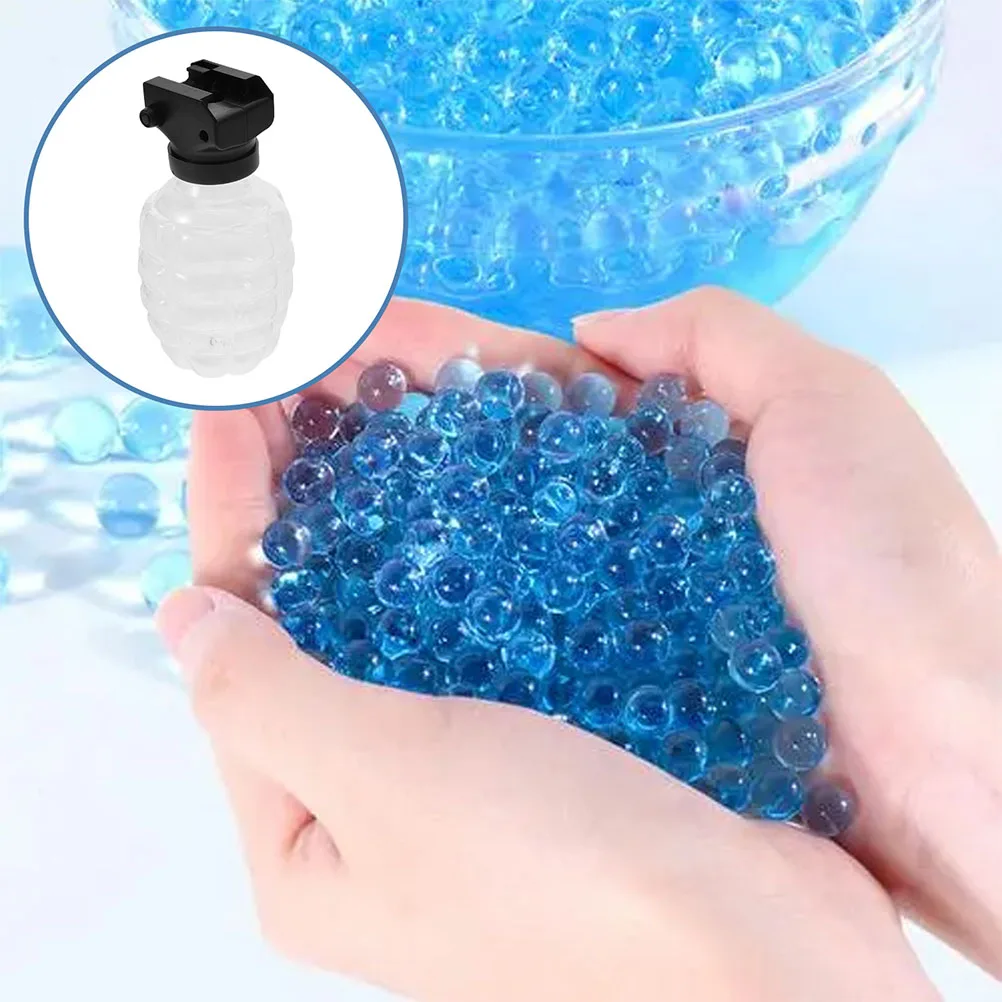 

4 set 4 Sets Reusable Beads Storage Bottles Pineapple Style Clear Container Kits Subpackage Bottle For Beads Game Supplies