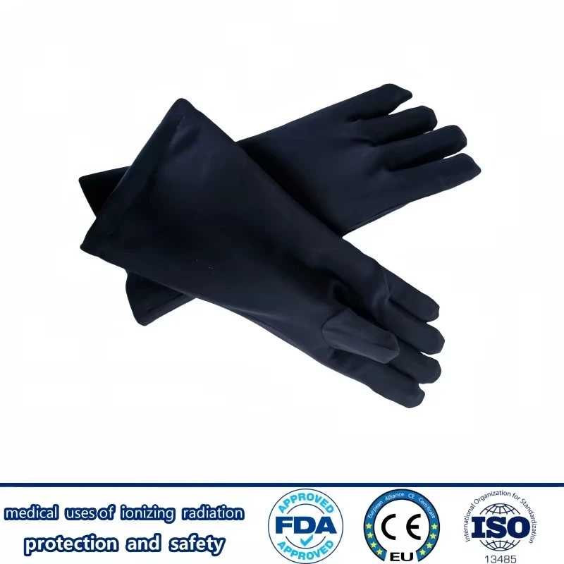 Radiological Protection Lead Gloves 0.35/0.5mm Pb for X-ray Gamma Ray Radiation Workshops - X-ray Gamma Ray Protective Gloves