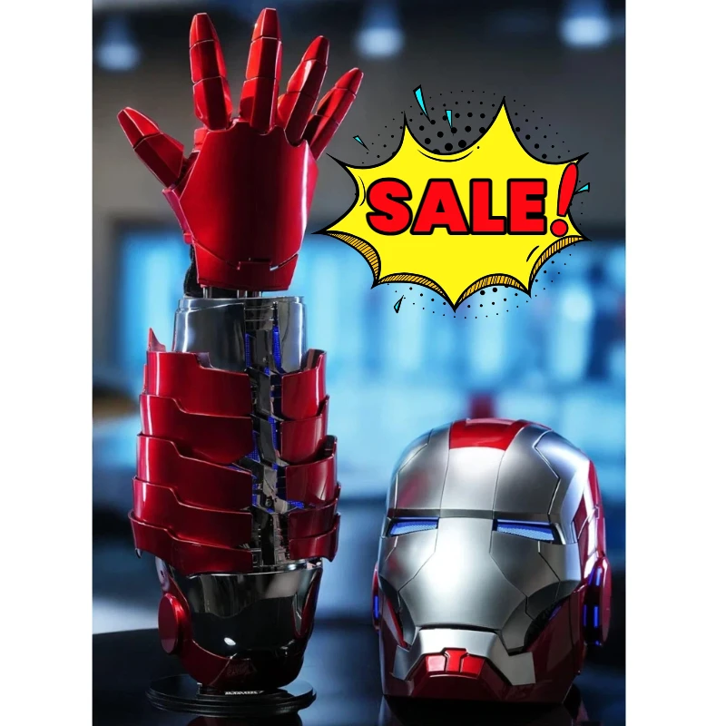 

Spot Iron Man Arm Jarvis 1:1 Collection-Grade Mk5 Arm Intelligent Voice-Activated Three-In-One Luminous Opening And Closing