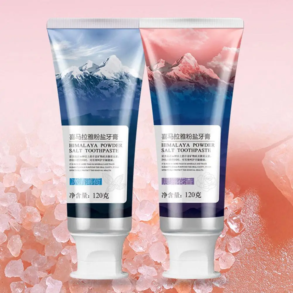 1PCS Himalaya Powder Salt Complete Care Toothpaste, Mint, , Whiter Teeth and Fresh Breath, 4.3 Oz