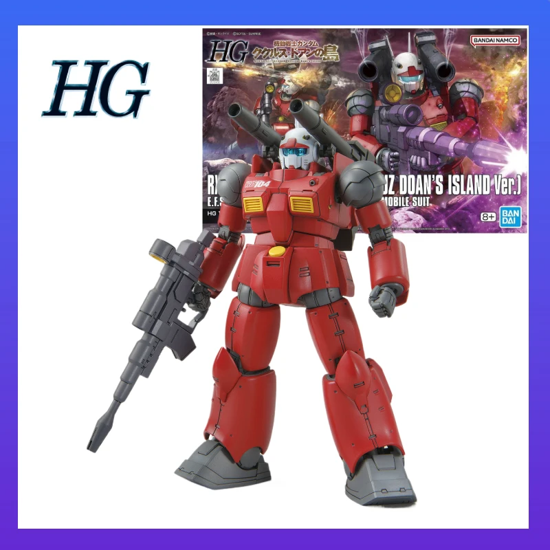 

Original Bandai HG 1/144 RX-77-02 GUNDAM CUCURUZ DOAN'S ISLAND Ver. Action Figure Toys Assembly Model