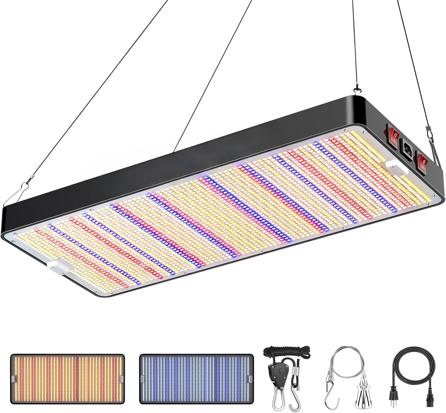 2024 Newest Upgrade DC4000 Led Grow Light with High Yield Diodes Full LED Grow Lights for Indoor Plants Greenhou