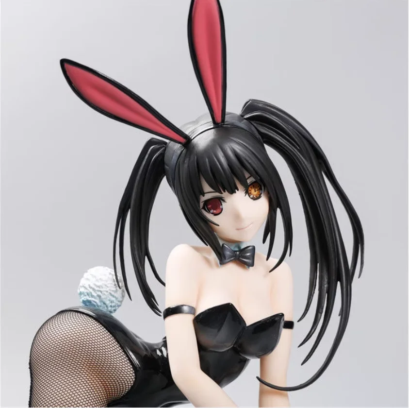 B-STYLE Date A Live Kurumi Tokisaki الأرنب فتاة أنيمي الشكل Megumin أكوا/لوسي ارزا بيلداندي عمل الشكل الكبار مثير نموذج دمية #4