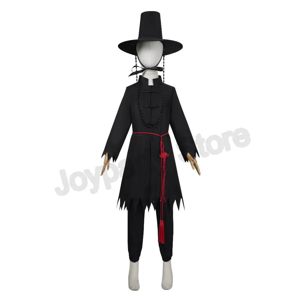 شيطان الصيادين KPOP ساجا الأولاد جينو تأثيري حلي الاطفال الرجال موحدة قبعة الأظافر الدعائم تأثيري أنيمي الزي حفلة الهالوين البدلة